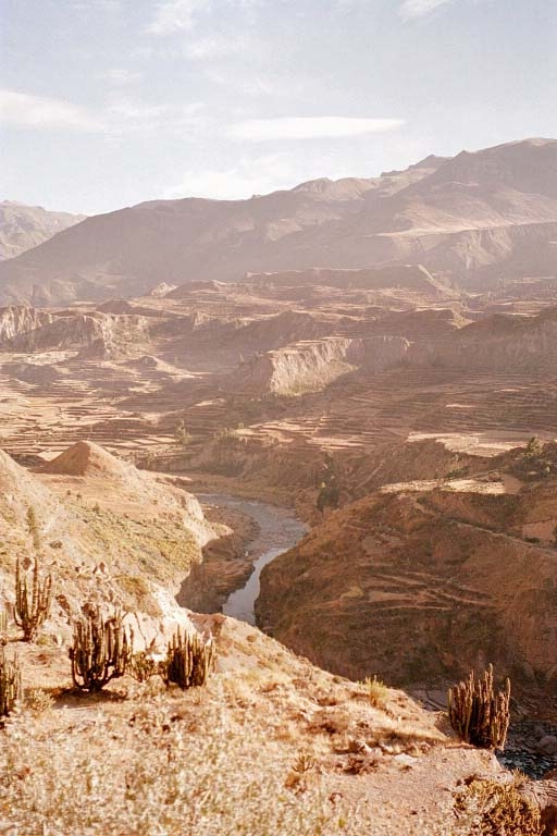 Colca Canyon vor dem Erdebeben