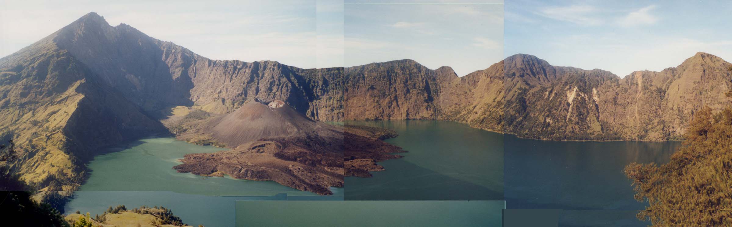 Der Krater des Gunung Rinjani auf Lombok